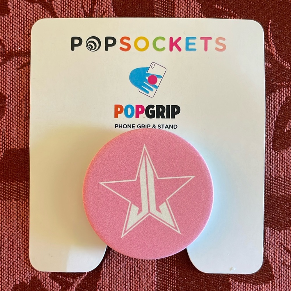 Jeffree Star Cell Phone PopSocket, Pink, never used